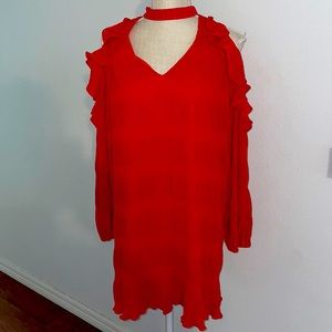 Devlin red dress size small